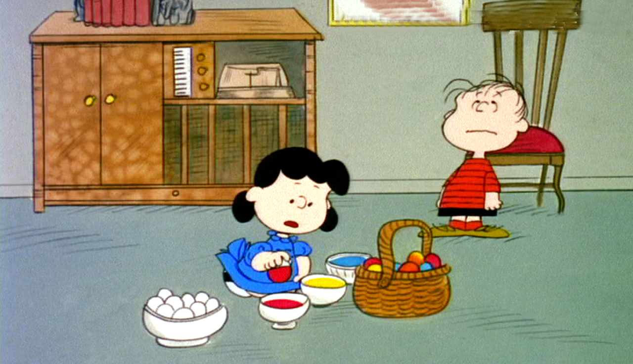 IT'S THE EASTER BEAGLE, CHARLIE BROWN, Lucy, Linus, 1974.
